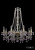 Подвесная люстра Bohemia Ivele 1410/8/240/h-74/G/V7010