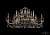 Подвесная люстра Bohemia Ivele 1703/14/360/C/GB