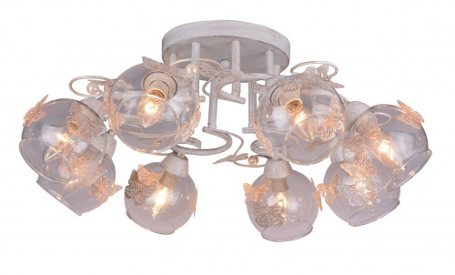 Потолочная люстра Arte Lamp ALESSANDRA A5004PL-8WG купить по низкой цене