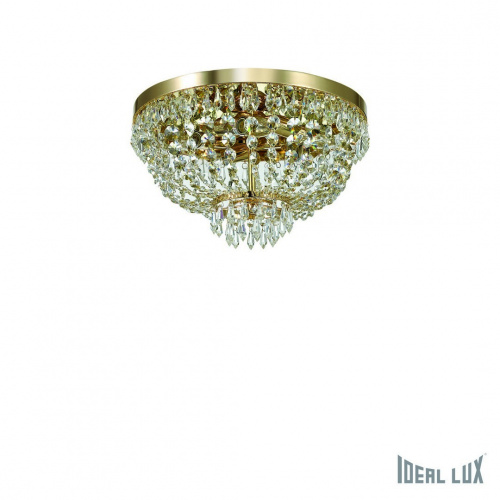 Потолочный светильник Ideal Lux CAESAR PL5 ORO
