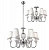 Подвесная люстра Crystal Lux ALMA ALMA WHITE SP-PL6