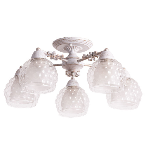 Потолочная люстра Arte Lamp Malina A7695PL-5WG купить по низкой цене