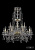 Подвесная люстра Bohemia Ivele 1411/10+5/240/XL-86/G