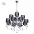 Подвесная люстра Mw-Light Федерика 379019212