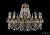 Подвесная люстра Bohemia Ivele 1702/16/250/C/GB
