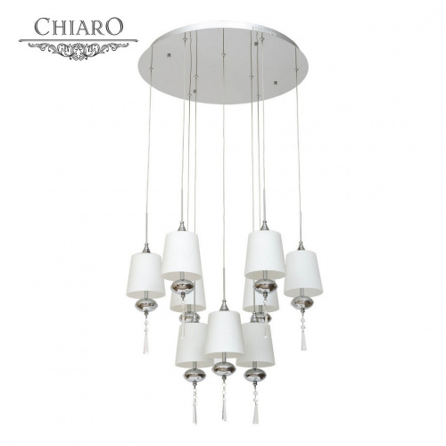 Потолочная люстра CHIARO Фьюжн 392010409 купить по низкой цене