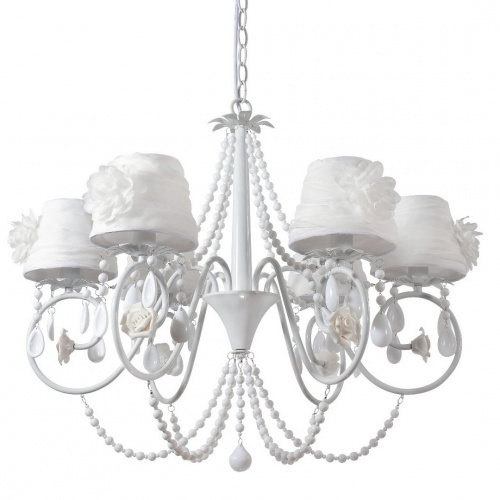 Подвесная люстра Crystal Lux ELENA ELENA WHITE SP6 купить по низкой цене