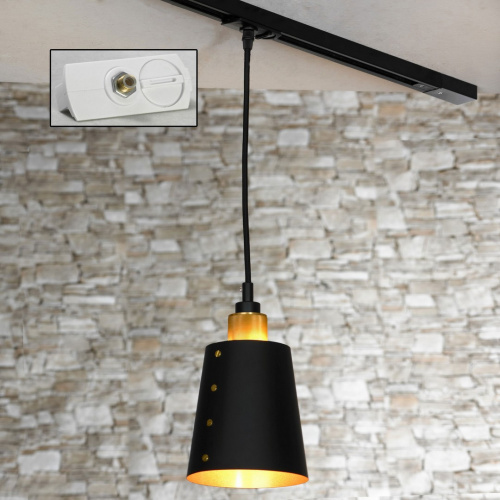 Трековый однофазный подвесной светильник Lussole TRACK LIGHTS LSP-9861-TAW