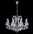 Хрустнальная люстра Crystal Lux HOLLYWOOD HOLLYWOOD SP8 CHROME
