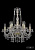 Подвесная люстра Bohemia Ivele 1409/6+3/195/h-63/G