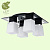 Потолочная люстра Lussole LENTE GRLSC-2507-04