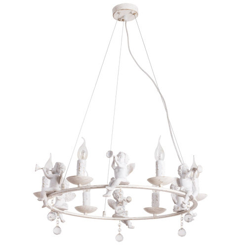 Подвесная люстра Arte Lamp Amur A1133SP-6WG купить по низкой цене