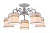 Потолочная люстра Arte Lamp MERLETTO A5709PL-5WG
