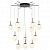 Подвесной светодиодный светильник ST Luce SL395.403.12