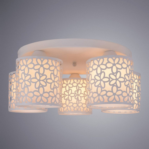 Потолочный светильник Arte Lamp TRAFORATO A8349PL-5WH