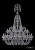 Подвесная люстра Bohemia Ivele 1410/24+12+6/460/XL-175/2d/Ni/V0300