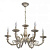 Подвесная люстра Mw-Light Аврора 371013206