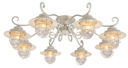 Потолочная люстра Arte Lamp LANTERNA A4579PL-8WG купить по низкой цене
