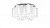 Потолочная люстра Lightstar NUBI 802070