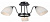 Потолочная люстра Arte Lamp FIORENTINO A7144PL-3BK
