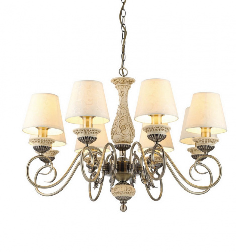 Подвесная люстра Arte Lamp IVORY A9070LM-8AB купить по низкой цене