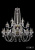 Подвесная люстра Bohemia Ivele 1402/16+8+4/460/2d/G