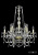 Подвесная люстра Bohemia Ivele 1411/6+3/195/h-66/G