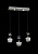 Светодиодная подвесная люстра MANTRA STRASS 5885