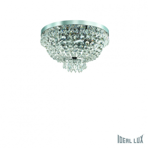 Потолочный светильник Ideal Lux CAESAR PL5 CROMO