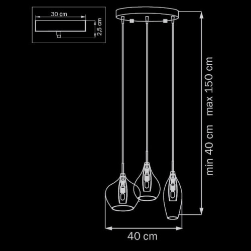 Подвесная люстра Lightstar Pentola 803059 купить по низкой цене
