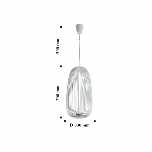 Светодиодная подвесная люстра FAVOURITE Phantasm 2099-2P купить по низкой цене