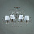 Подвесная люстра BRIZZI Серия 02244 MA02244C/008 Chrome