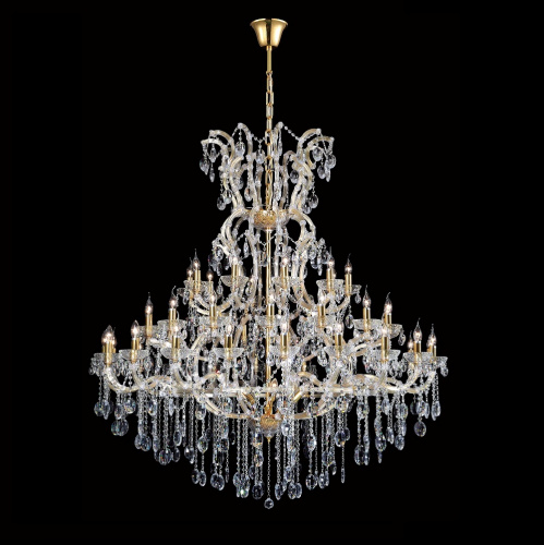 Подвесная люстра Crystal Lux HOLLYWOOD HOLLYWOOD SP53 GOLD купить по низкой цене