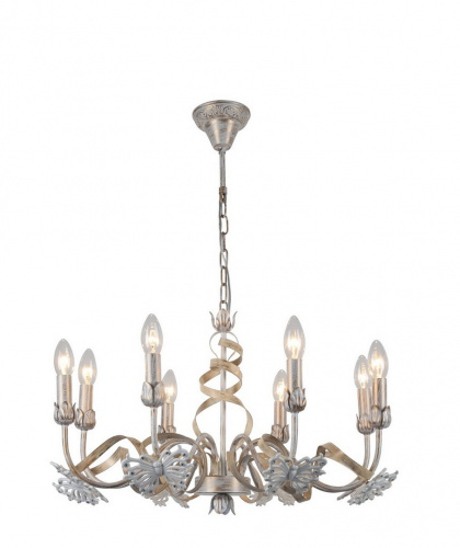 Подвесная люстра Arte Lamp LIBELLULA A8626LM-8WG купить по низкой цене