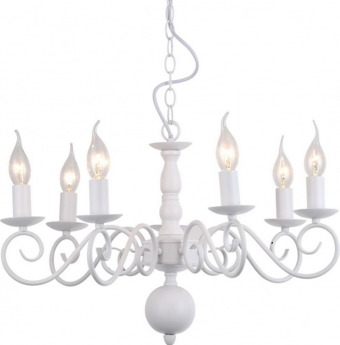 Подвесная люстра Arte Lamp ISABEL A1129LM-7WH купить по низкой цене