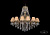 Подвесная люстра Bohemia Ivele 1771/16/410/B/GB/SH37-160
