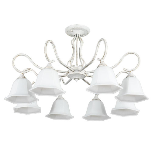 Потолочная люстра Arte Lamp Merry A2714PL-8WG купить по низкой цене