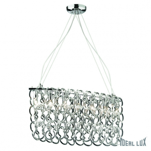 Подвесная люстра Ideal Lux ALBA SP7 OVAL купить по низкой цене