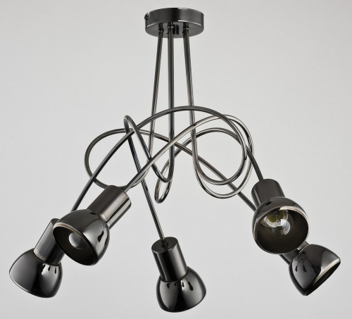 Потолочная люстра Alfa TANGO BLACK CHROME 24675 купить по низкой цене