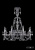 Подвесная люстра Bohemia Ivele 1406/8/240/XL-74/Ni