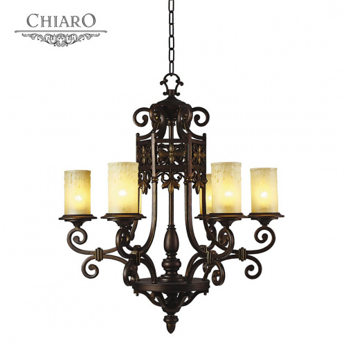 Подвесная люстра CHIARO Айвенго 382011606 купить по низкой цене