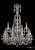Подвесная люстра Bohemia Ivele 1402/10+5/195/XL-81/2d/G