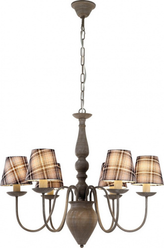 Подвесная люстра Arte Lamp SCOTCH A3090LM-6GY купить по низкой цене