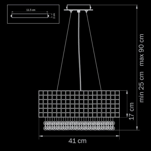 Подвесная люстра Lightstar Bezazz 743162 купить по низкой цене