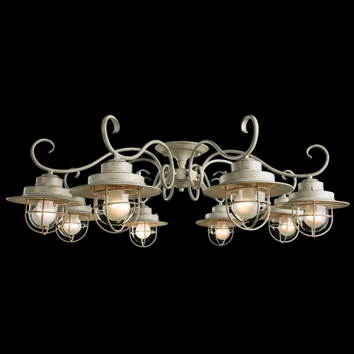 Потолочная люстра Arte Lamp LANTERNA A4579PL-8WG купить по низкой цене