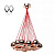 Подвесная люстра Mw-Light Котбус 492011919