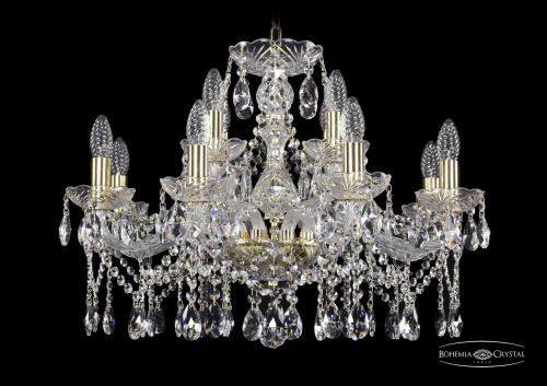 Подвесная люстра Bohemia Ivele 1413/8+4/220/G купить по низкой цене
