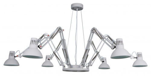 Подвесная люстра Arte Lamp Ragno White A2043SP-6WH купить по низкой цене