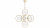 Подвесная люстра Lightstar Alfa 745073 купить по низкой цене