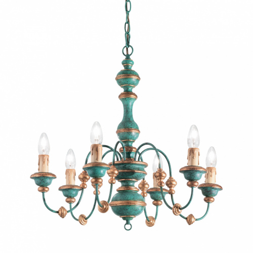 Подвесная люстра Ideal Lux PISA SP6 купить по низкой цене